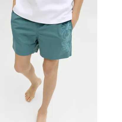 Jack & Jones JUNIOR zwemshort petrol, foto 6