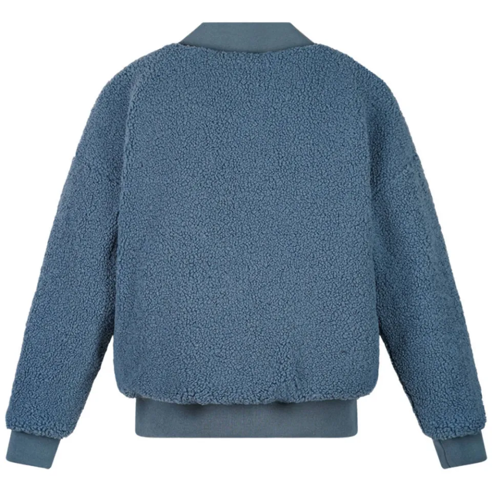 NoBell’ teddy reversible bomberjack blauw, foto 6