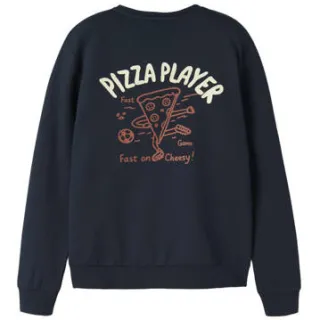 GUPPY MINI sweater met backprint - donkerblauw, foto 3