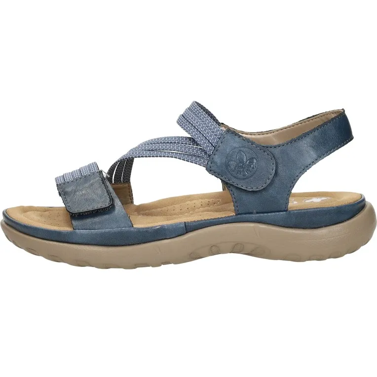 Rieker sandaal blauw, foto 2