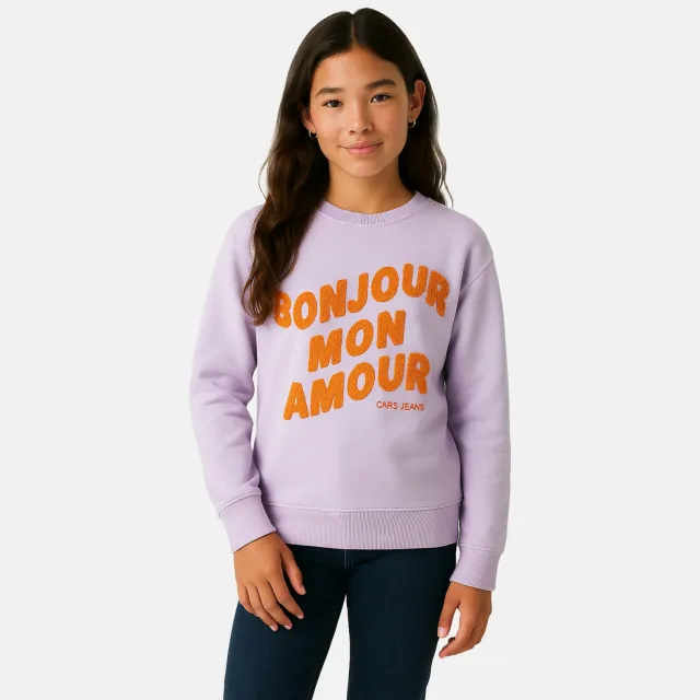 Cars sweater lichtblauw Lila