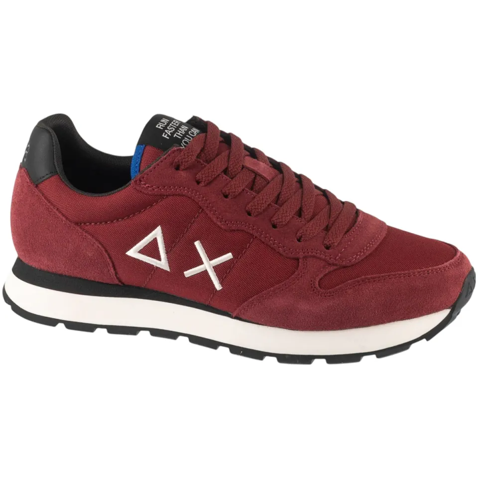 Sun68 Tom Solid lage sneakers bordeaux, foto 2
