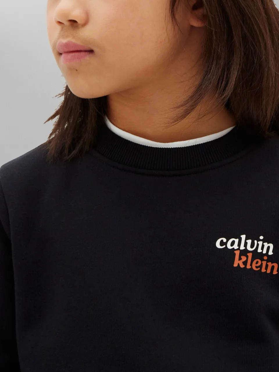 Calvin Klein sweater met backprint - zwart, foto 5