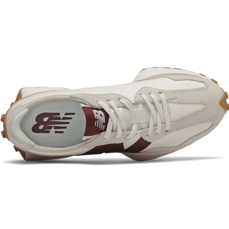 New Balance 327 Seasonal Classic sneakers offwhite/bordeaux/grijs, foto 3