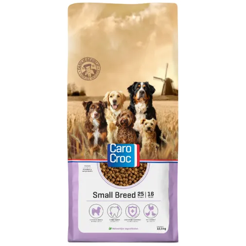 CaroCroc Hondenvoer Droog Small Breed 3 kg