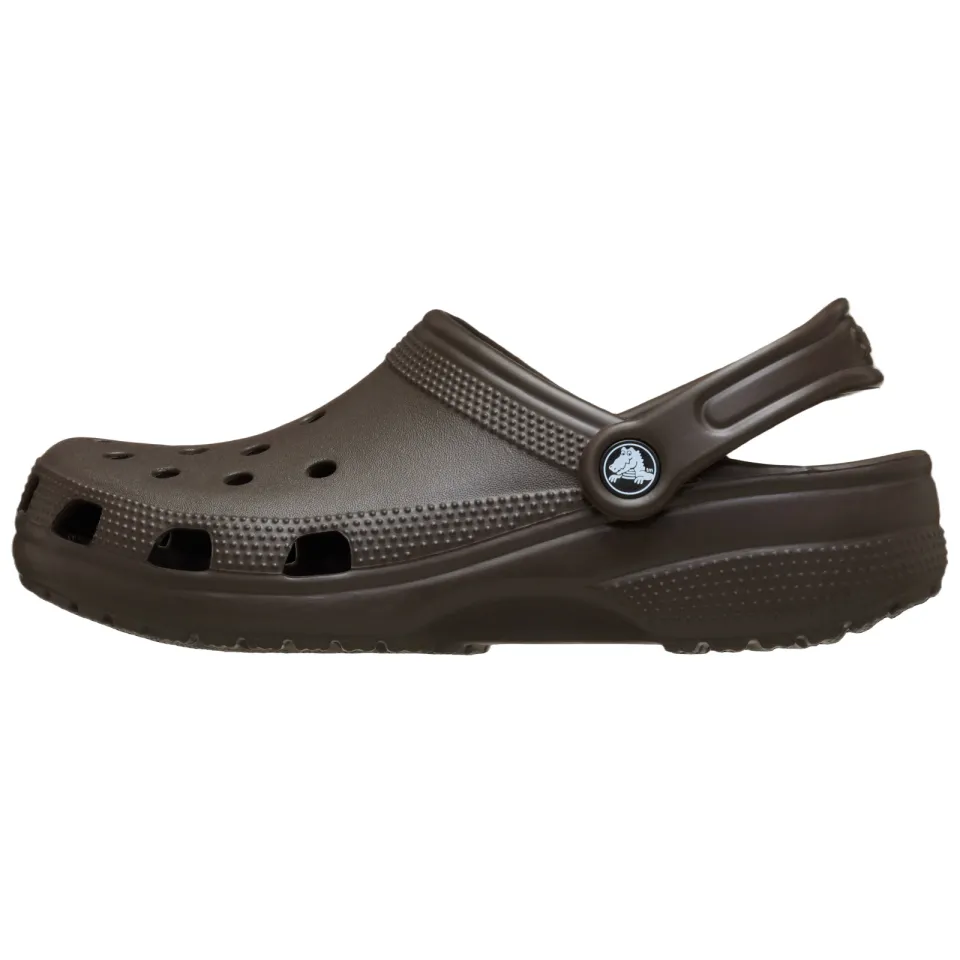 Crocs Classic clog donkerbruin bruin/zwart, foto 2