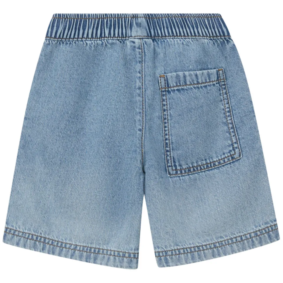 s.Oliver jeansshort lichtblauw light blue denim, foto 4