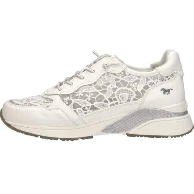 Mustang sneakers laag wit, foto 2