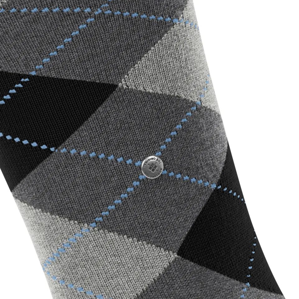 Burlington Edinburgh kniekousen grijs, foto 5