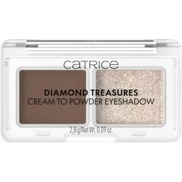 Catrice Diamond Treasures Cream to Powder oogschaduw 010 Hazel Spark bruin