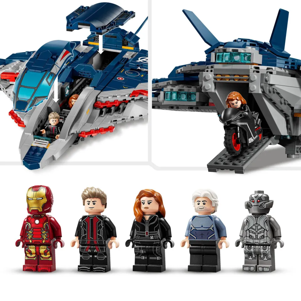 Lego Marvel Avengers: Age of Ultron Quinjet 76325, foto 6