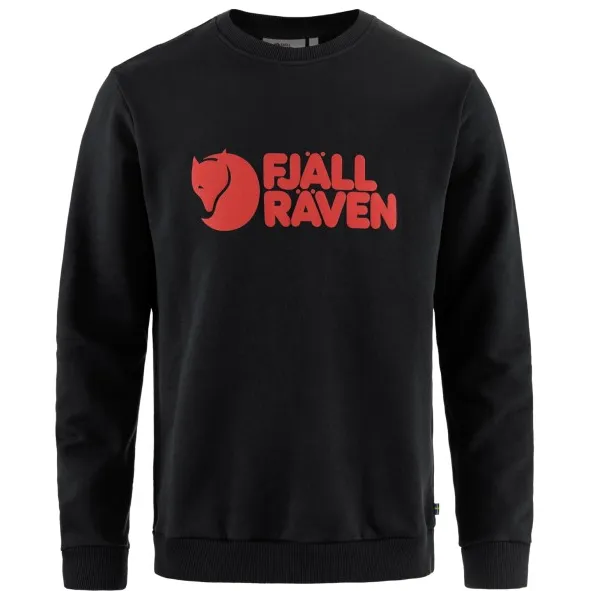 Fjällräven Logo Sweater - Trui, zwart
