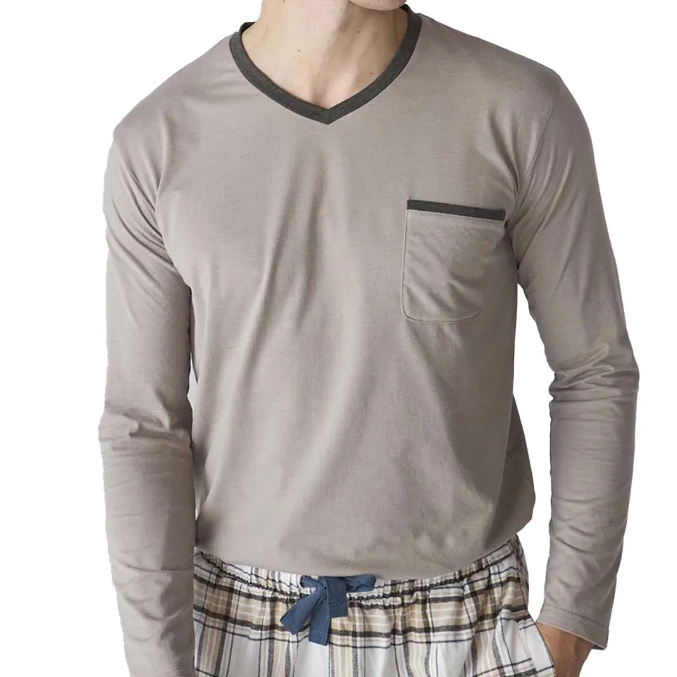 J&J Brothers JJB18 pyjamaset bruin, foto 2