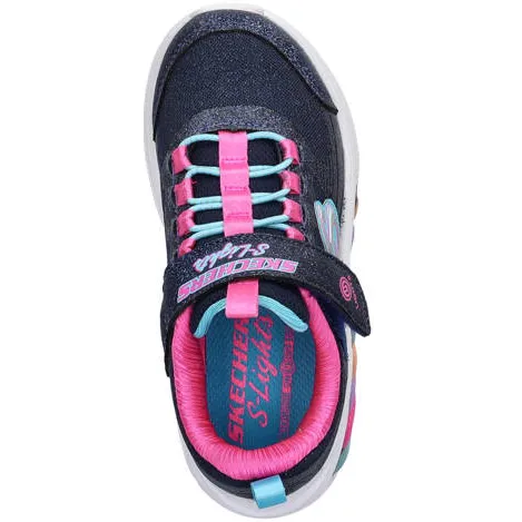 Skechers S-Lights sneakers met lichtjes - blauw/roze, foto 3