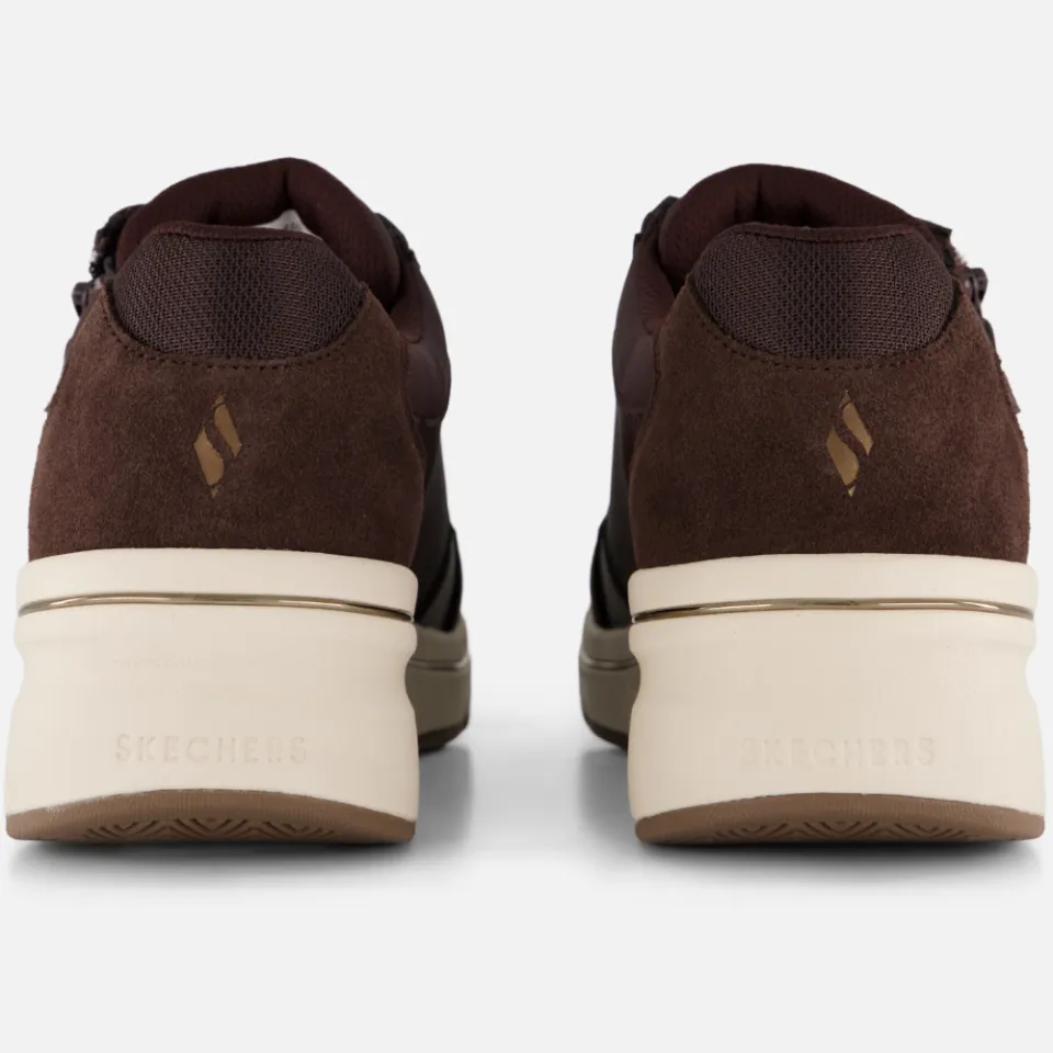 Skechers Billion Flex - Luxe Up Sneakers bruin, foto 3