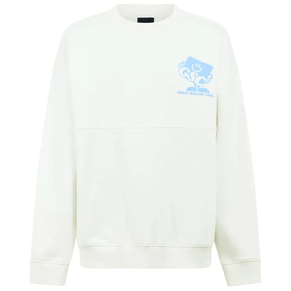 Shoeby sweater met backprint - ecru, foto 2