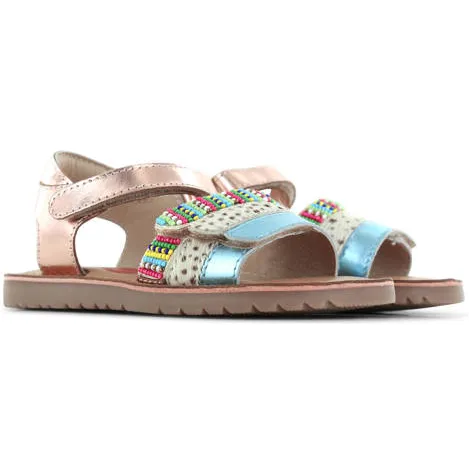 Shoesme sandaal rosé blauw, foto 7