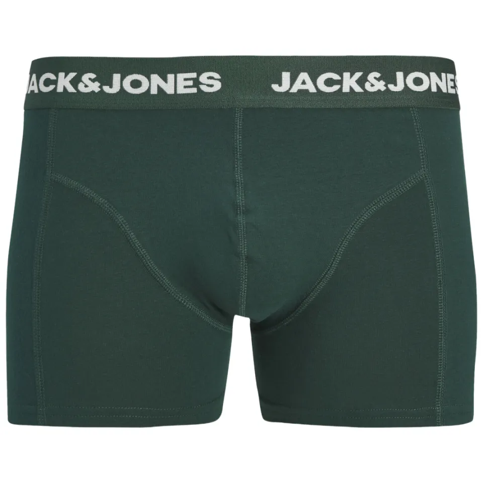 Jack & Jones boxershorts - groen/donkergroen (set van 3), foto 3