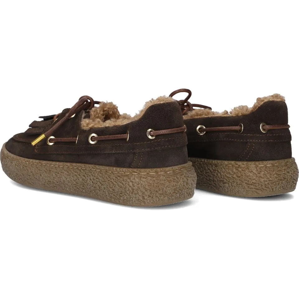Stefano Lauran Veterschoenen Coco Bruin, foto 4