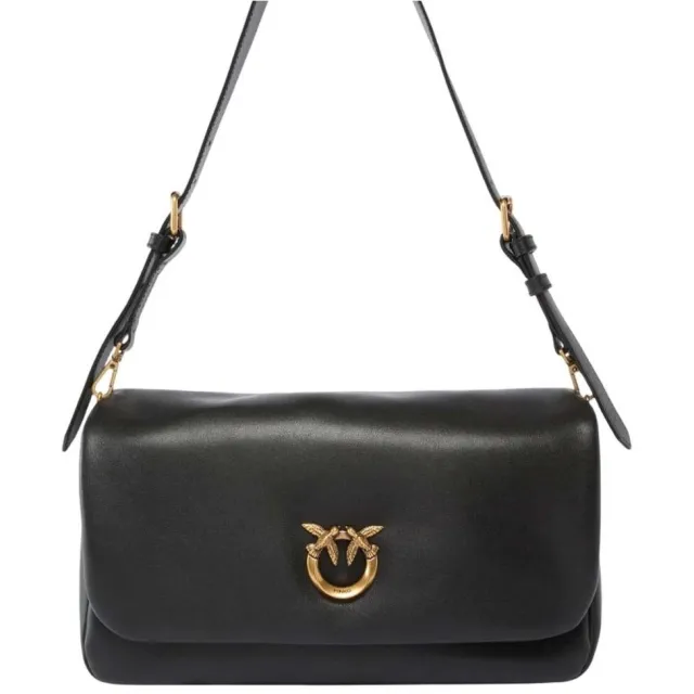 Pinko Click Soft Classic schoudertas zwart