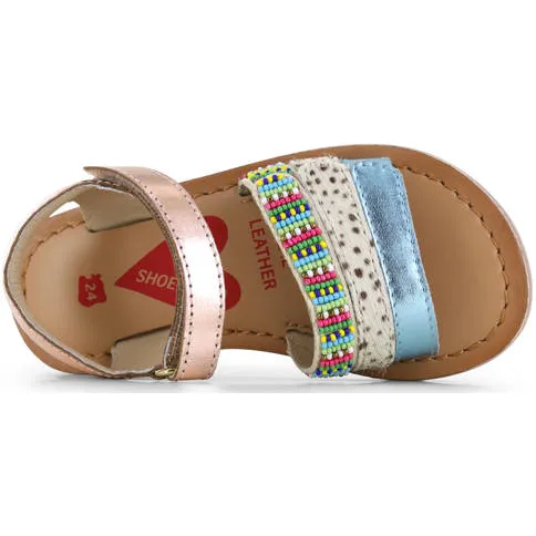 Shoesme sandaal rosé blauw, foto 4