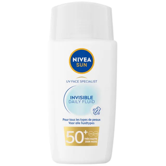 Nivea Sun Invisible daily fluid SPF50+ gezicht