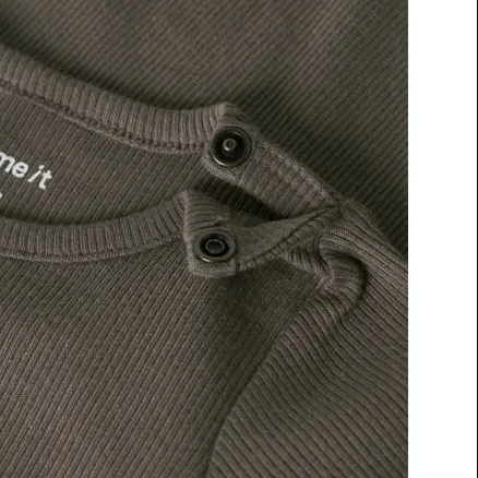 NAME IT BABY modal romper met textuur - bruin, foto 4