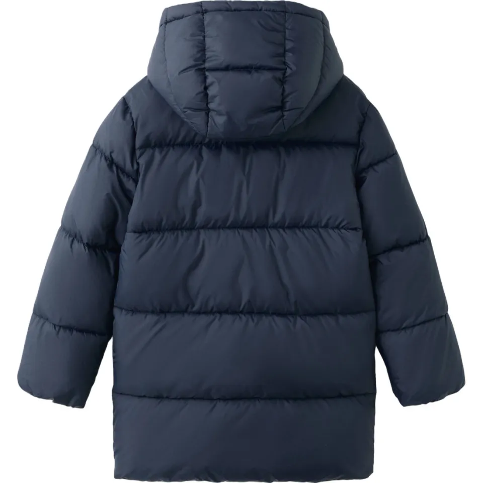 Mango Kids gewatteerde jas marineblauw, foto 2