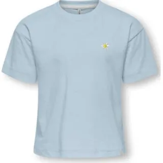 Only Mini T-shirt lichtblauw, foto 2