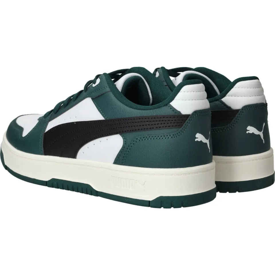 Puma Rebound Slam imitatieleren sneakers - donkergroen/wit, foto 6