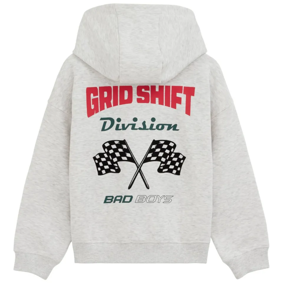 WE Fashion Bad Boys sweater met backprint - lichtgrijs, foto 3