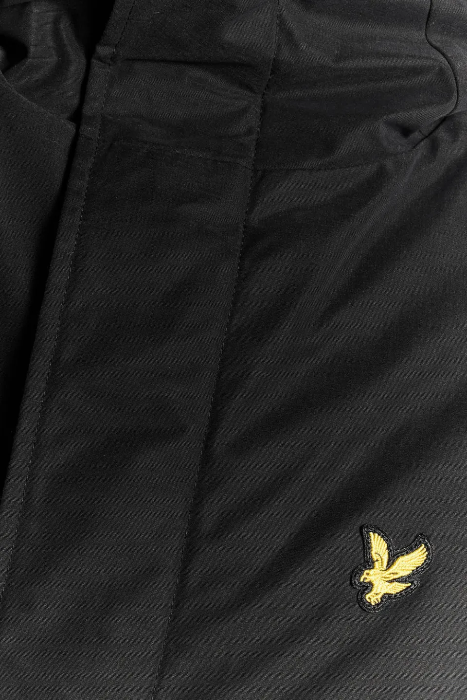 Lyle & Scott Membrane parka jas zwart, foto 7