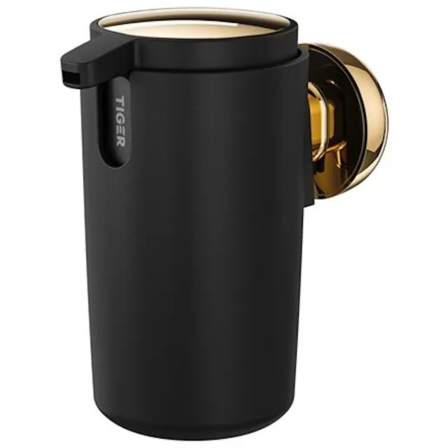 Tiger Zeepdispenser Tiger Cooper 175 ml Zwart Goud