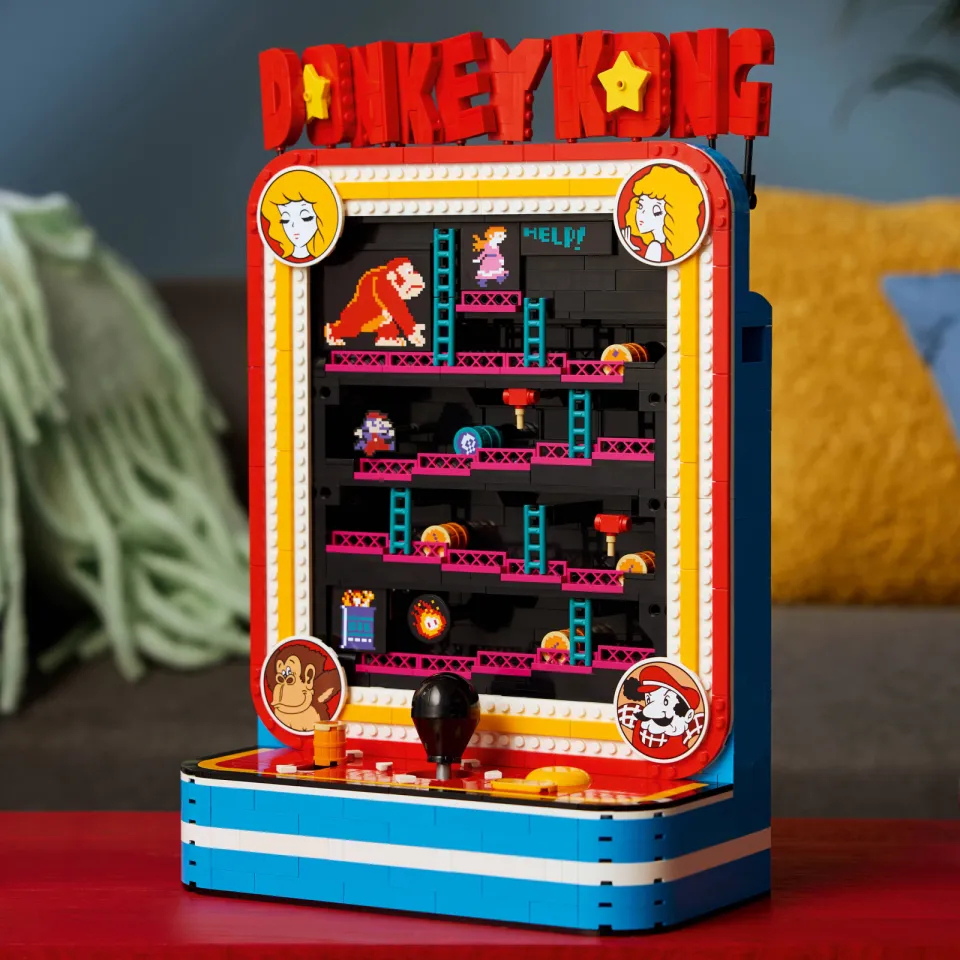 Lego Super Mario Donkey Kong-Arcadekast Bouwpakket voor Volwassenen 72051, foto 6