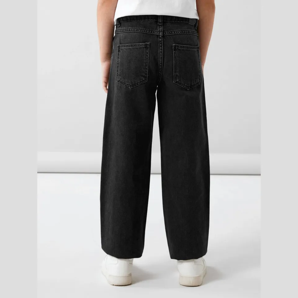 NAME IT straight fit jeans zwart, foto 4