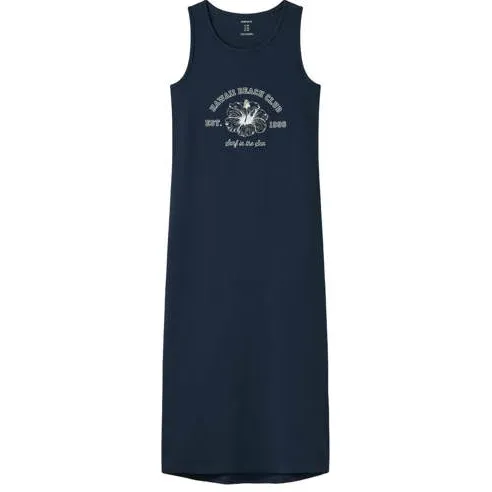 NAME IT NKFVIPPA maxi jurk donkerblauw