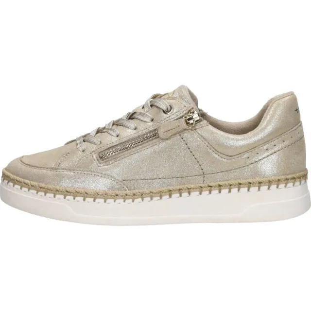 Tamaris veterschoenen laag goudkleur, foto 2
