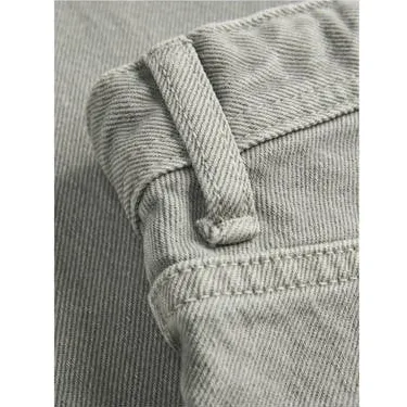 Jack & Jones JUNIOR high waist loose fit jeans grey denim, foto 4