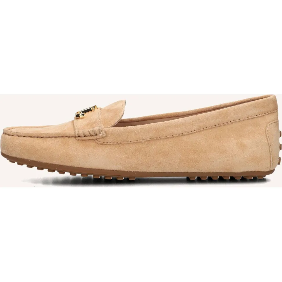Lauren Ralph Lauren Mocassins Barnsbury Flats Beige, foto 6