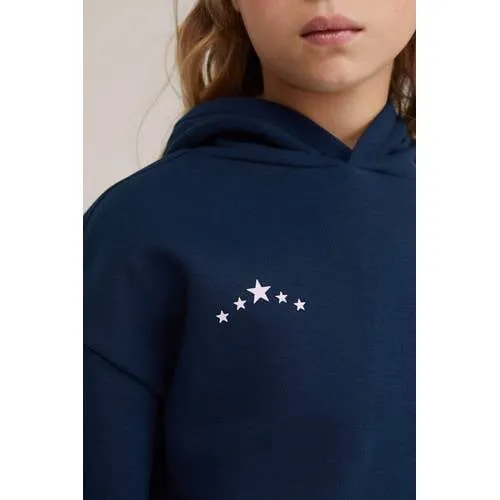 WE Fashion sweater met backprint - donkerblauw, foto 4