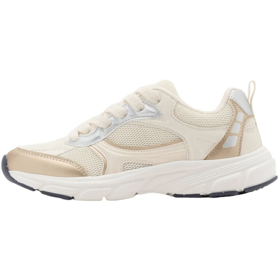 Mango Kids sneakers - beige/zilver