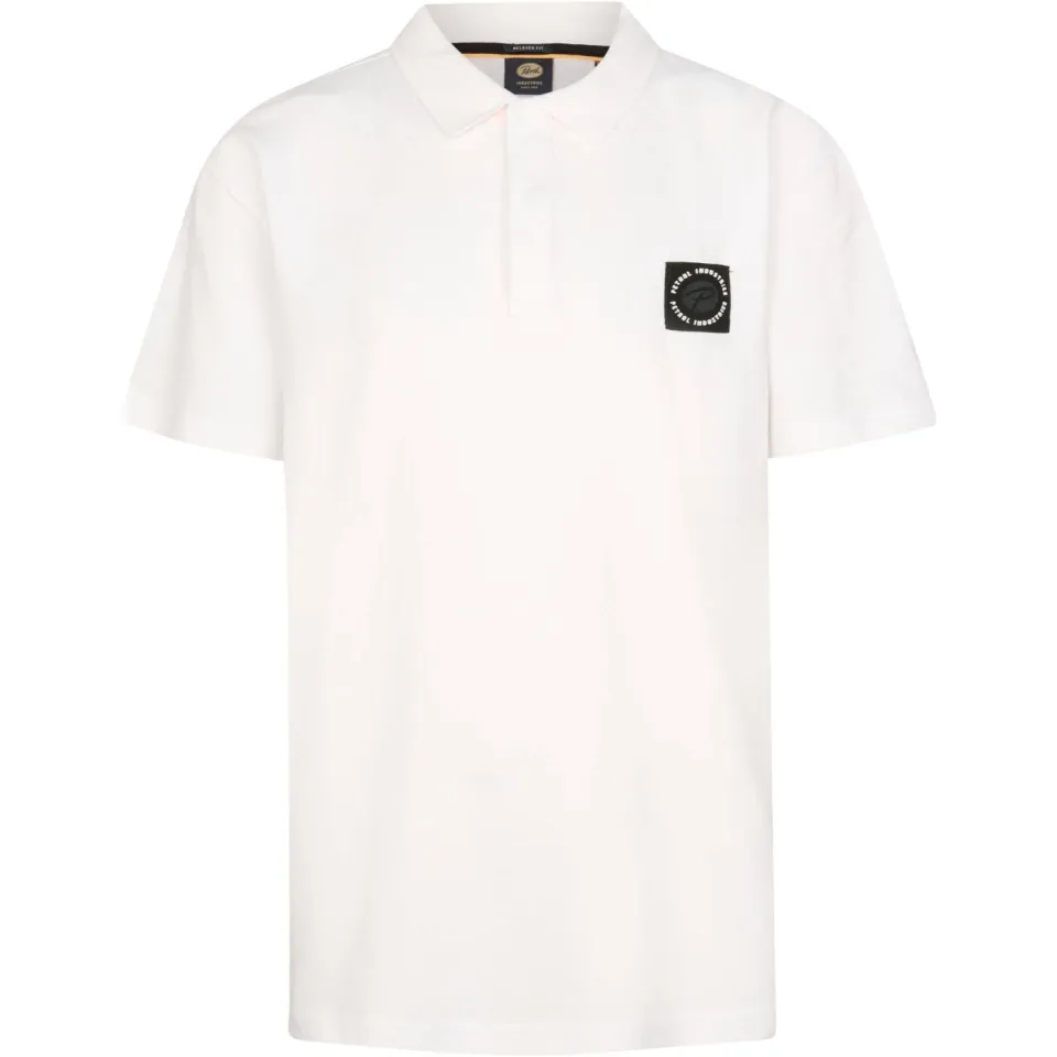 Petrol Industries pique polo wit, foto 2