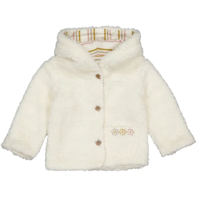 BESS teddy jas wit, foto 2