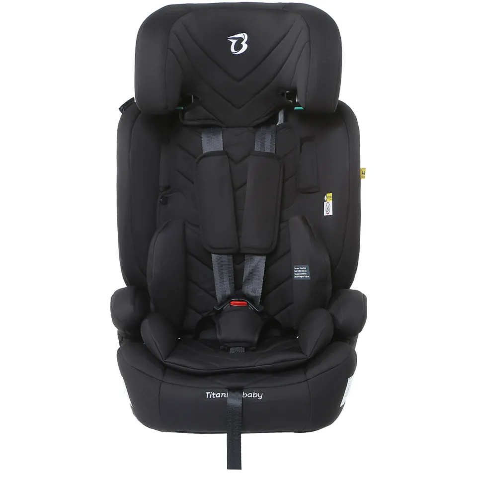 Titaniumbaby Niklas I-Size autostoel zwart, foto 2