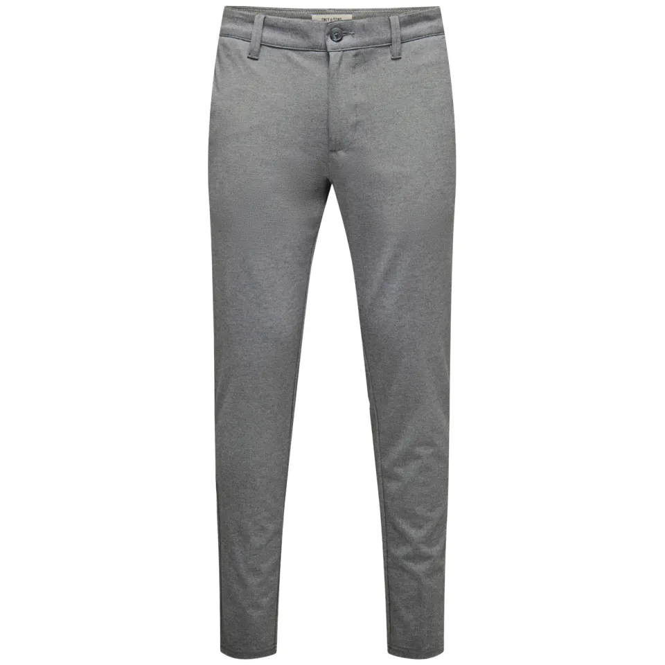 Only & Sons Mark slim chino grijs melange, foto 3