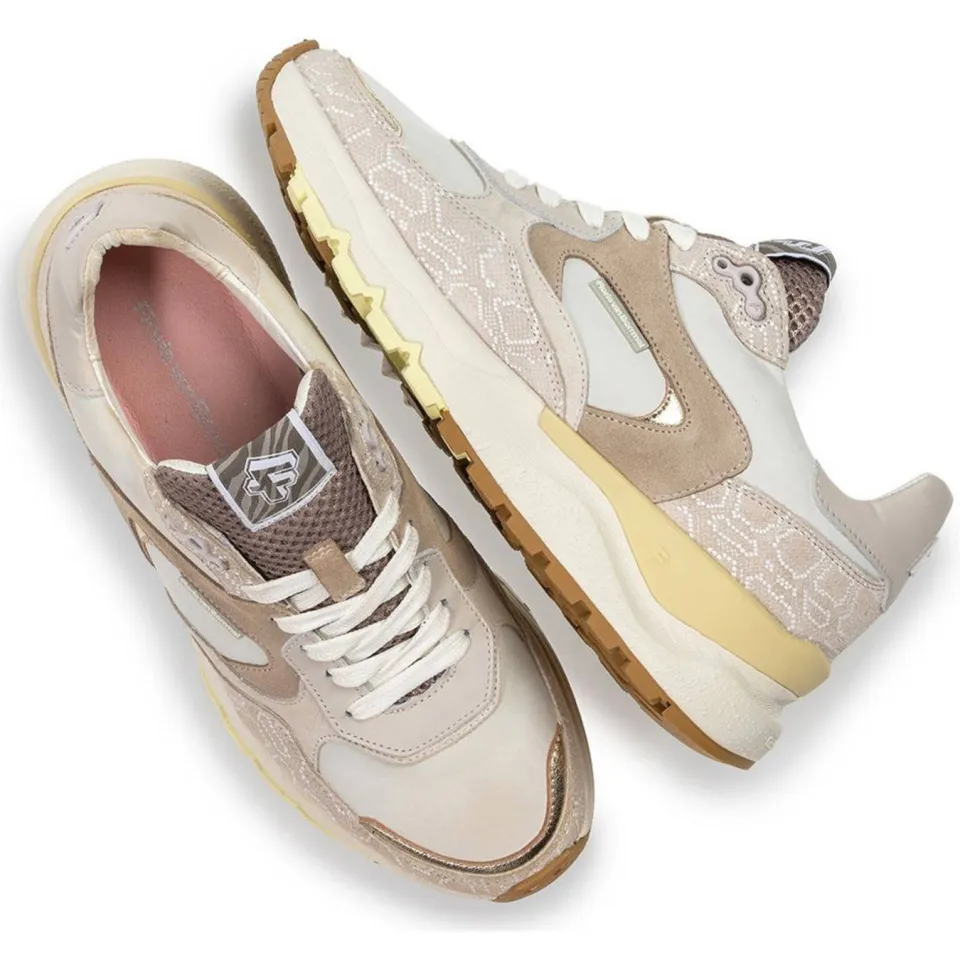 Floris Van Bommel SFW-10164 Treni sneakers beige, foto 4