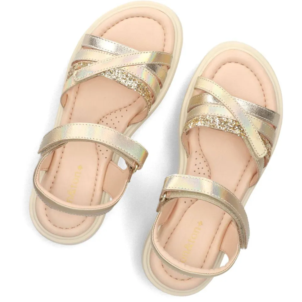 Ton & Ton Sandalen Signe Goudkleurig, foto 5