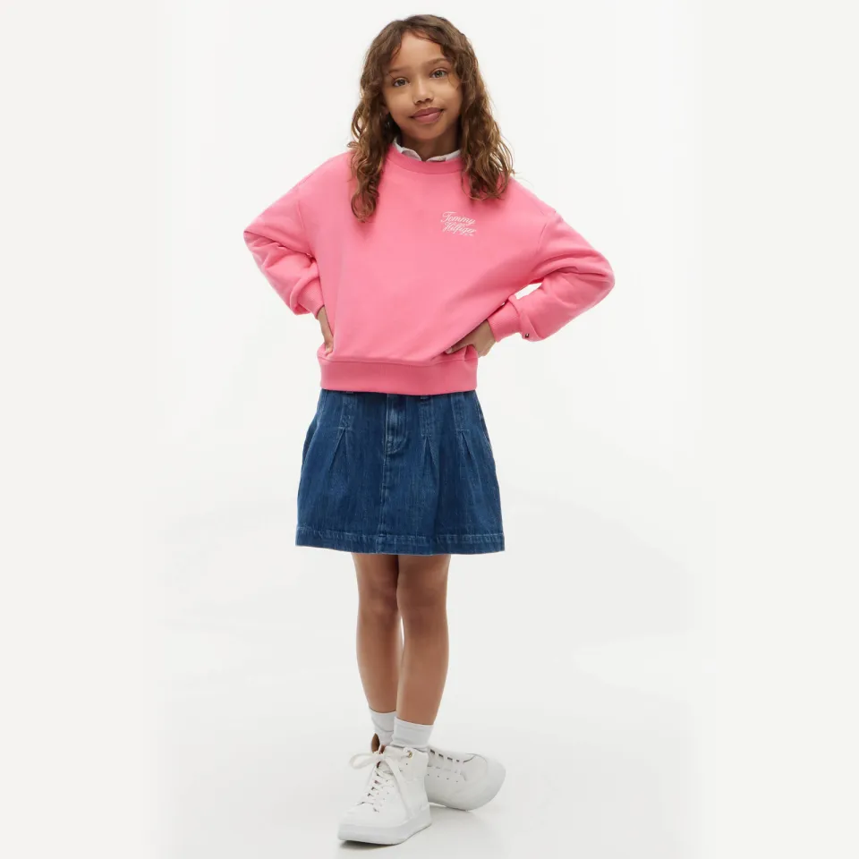 Tommy Hilfiger sweater met tekst - roze, foto 2