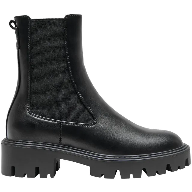 Only ONLBETTY chelsea boots zwart