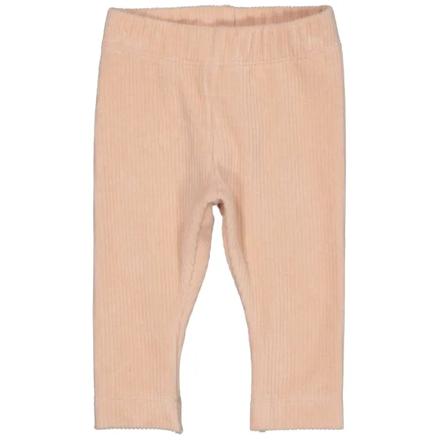 LEVV Newborn fluwelen casual broek lichtroze, foto 2